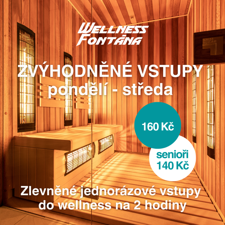 Zvýhodněné vstupy do wellness světa